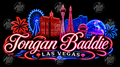 TONGAN BADDIE VEGAS BUBBLE GUM PRO CLUB BLACK SHIRT