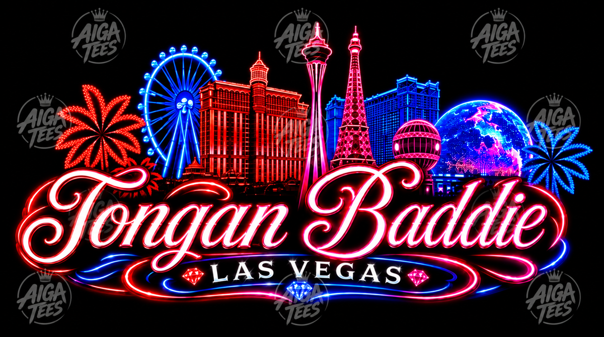 TONGAN BADDIE VEGAS BUBBLE GUM PRO CLUB BLACK HOODIE