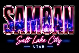 SAMOAN SALT LAKE PRO CLUB BLACK SHIRT
