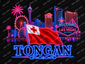 TONGAN LAS VEGAS SMART BLANKS BLACK HOODIE