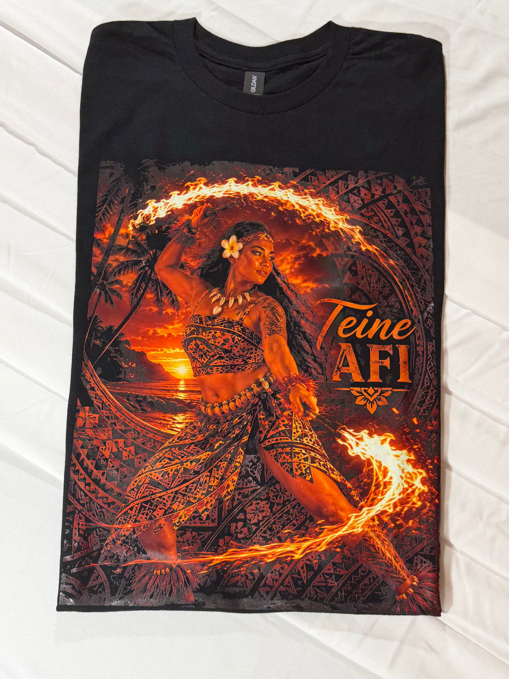 TEINE AFI GILDAN G500 BLACK SHIRT