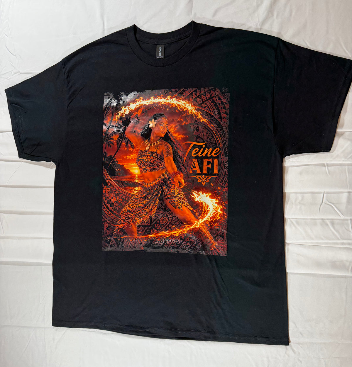 TEINE AFI GILDAN G500 BLACK SHIRT