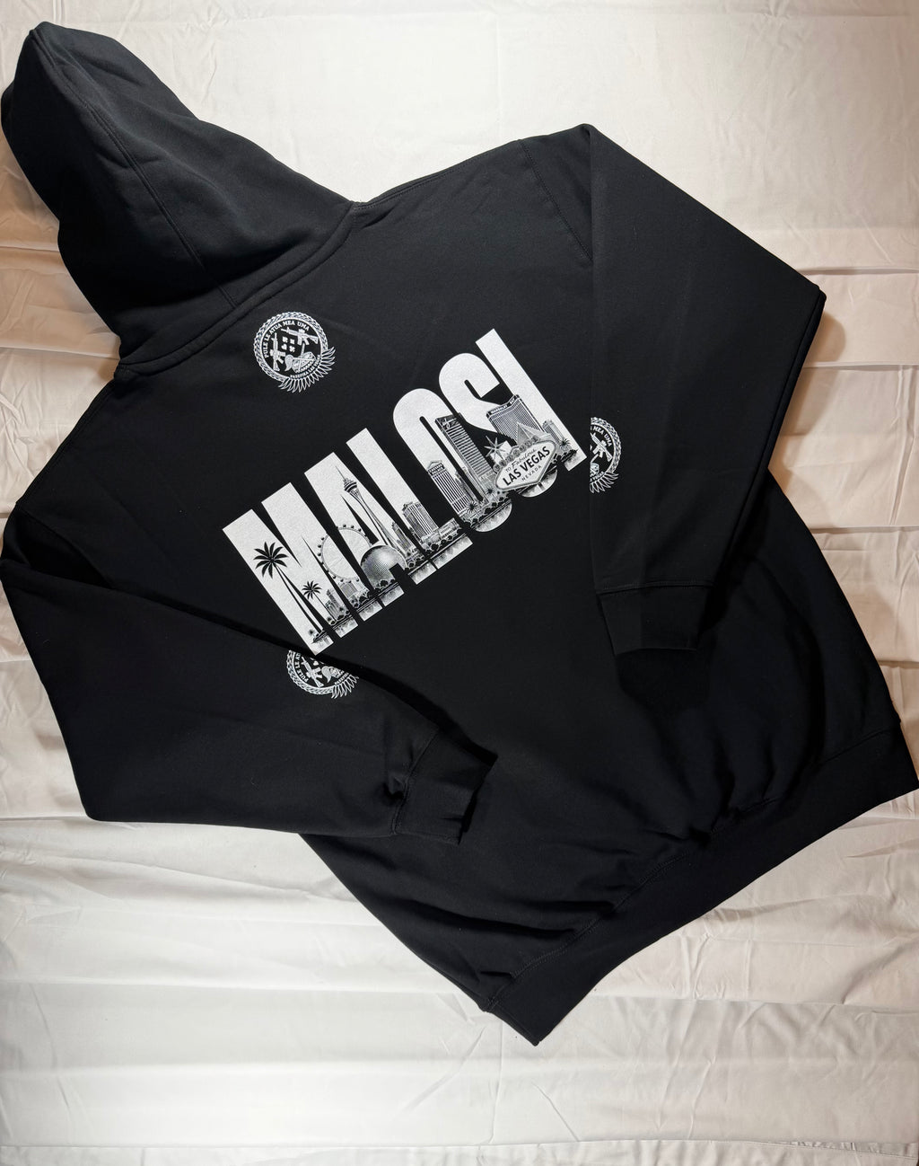 AIGA MALOSI PRO CLUB BLACK HOODIE
